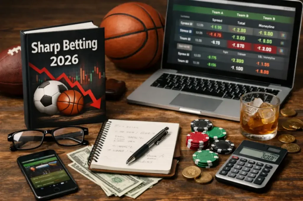 Sharp betting 2026: как играть против линии букмекера